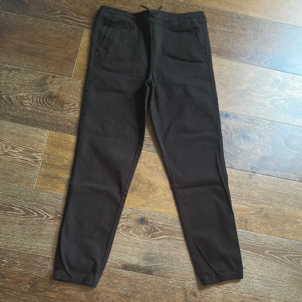NWT RSQ Boys Black Jogger Pants